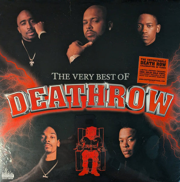 The Very Best Of Death Row (2xGOLD VINYL) | - HIP HOP *SEALED/COLOR*