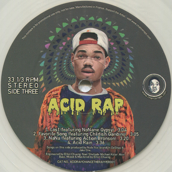 Chance The Rapper - Acid Rap (COLOR VINYL 2xLP) | NEW - HIP HOP *SEALED/COLOR*