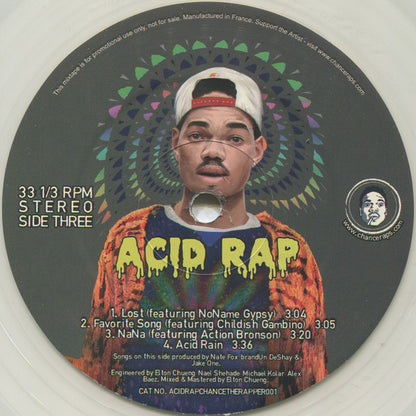 Chance The Rapper - Acid Rap (COLOR VINYL 2xLP) | NEW - HIP HOP *SEALED/COLOR*