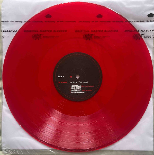 Lil Wayne - Sorry 4 The Wait (RSD | TRANSPARENT RED VINYL) | Mint (M) Mint (M) - HIP HOP *SEALED/COLOR*