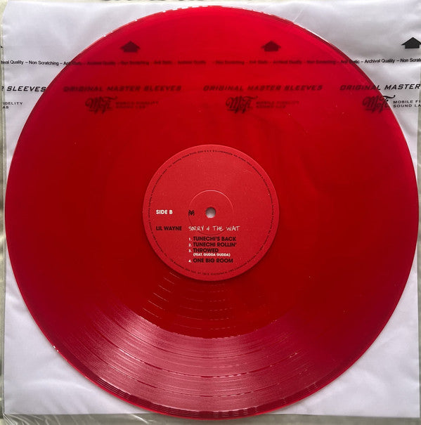 Lil Wayne - Sorry 4 The Wait (RSD | TRANSPARENT RED VINYL) | Mint (M) Mint (M) - HIP HOP *SEALED/COLOR*