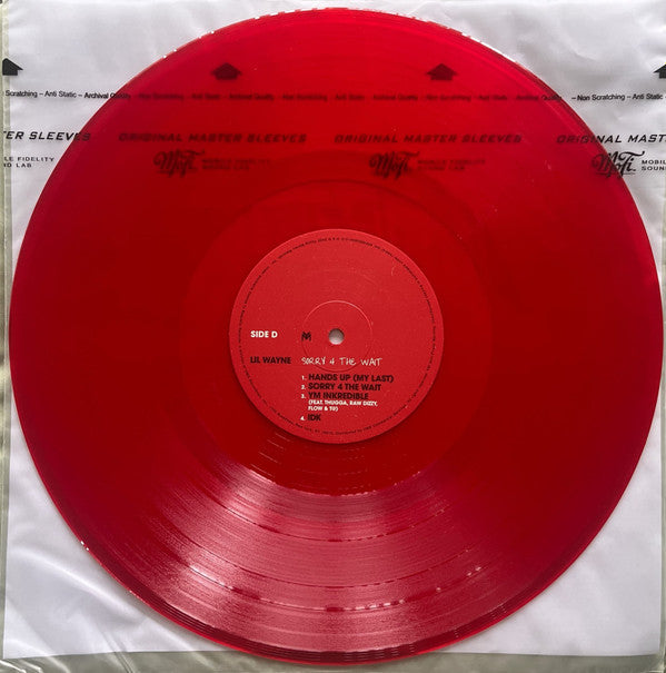 Lil Wayne - Sorry 4 The Wait (RSD | TRANSPARENT RED VINYL) | Mint (M) Mint (M) - HIP HOP *SEALED/COLOR*