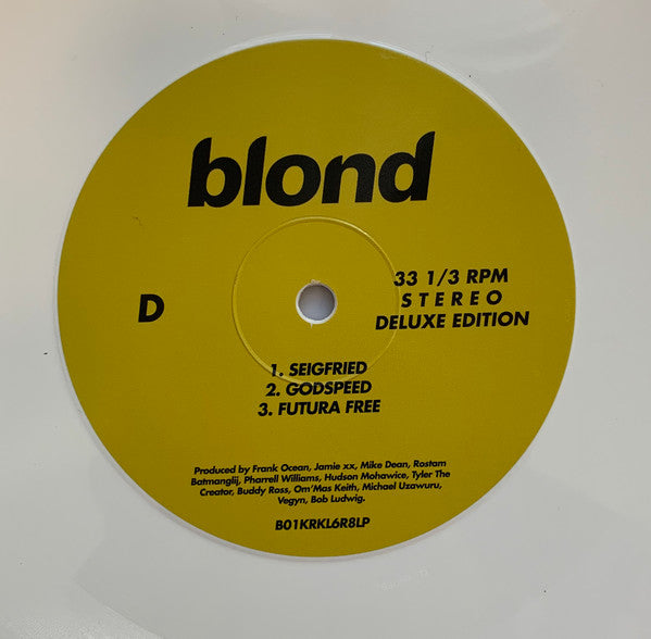 Blond (2xUNOFFICIAL VINYL) | - HIP HOP *SEALED*