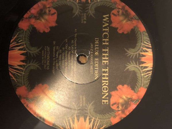 Jay-Z - Watch The Throne (PROMO 2xVINYL) | Mint (M) Mint (M) - HIP HOP *SEALED*