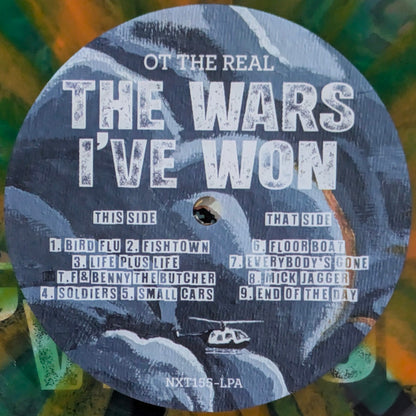 OT The Real - The Wars I've Won (NUMBERED COLOR VINYL LP OT The Real NXT115) | NEW - HIP HOP *SEALED*