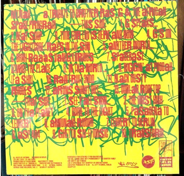 A Tribute To Brother Ras G & The Afrikan Space Program (VINYL) | - HIP HOP *SEALED*