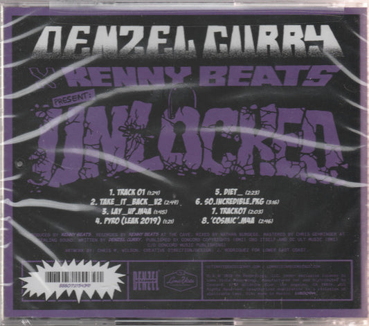 Denzel Curry/Kenny Beats - Unlocked [Explicit Content](CD Loma Vista LVR00944) | NEW - HIP HOP *SEALED*