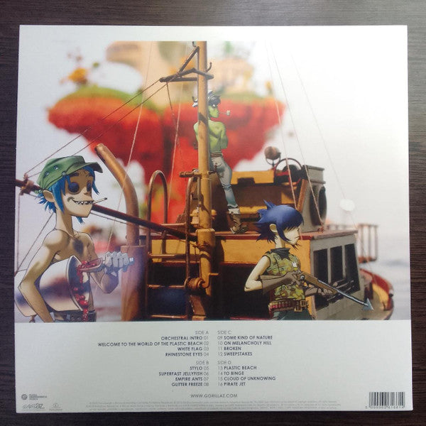 Plastic Beach (2xVINYL - ARGENTINA) | Mint (M) Mint (M) - HIP HOP *SEALED*