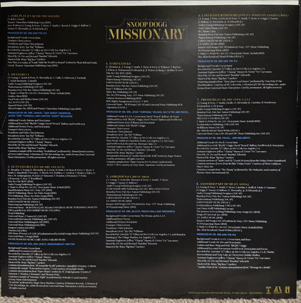 Missionary (VINYL) | Mint (M) Excellent+ (EX+) - HIP HOP *SEALED*