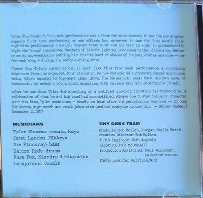 NPR Music Tiny Desk Concert (CD) | - HIP HOP *SEALED*