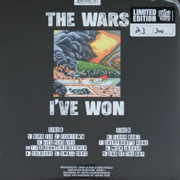 OT The Real - The Wars I've Won (NUMBERED COLOR VINYL LP OT The Real NXT115) | NEW - HIP HOP *SEALED*