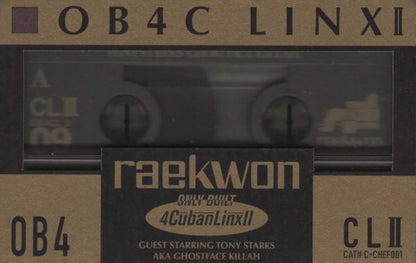 Raekwon - Only Built 4 Cuban Linx... Pt. II (CASS) | NEW - HIP HOP *SEALED*