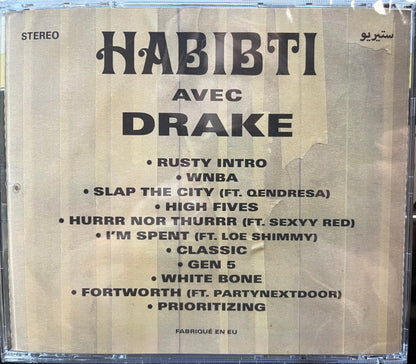 Drake - Habibti Avec (CD) | NEW - HIP HOP *SEALED*