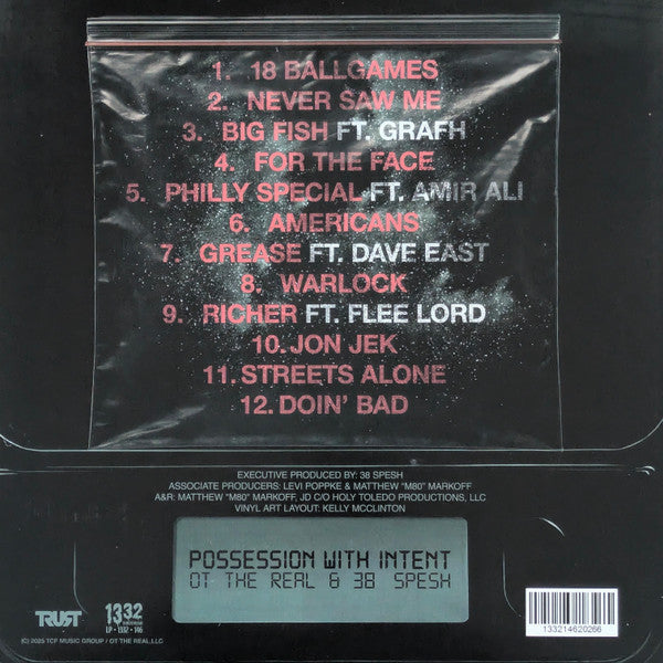 OT The Real - Possession With Intent (VINYL LP 1332 1332-146) | NEW - HIP HOP *SEALED*