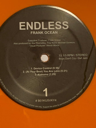 Endless (2xUNOFFICIAL COLOR VINYL) | - HIP HOP *SEALED*