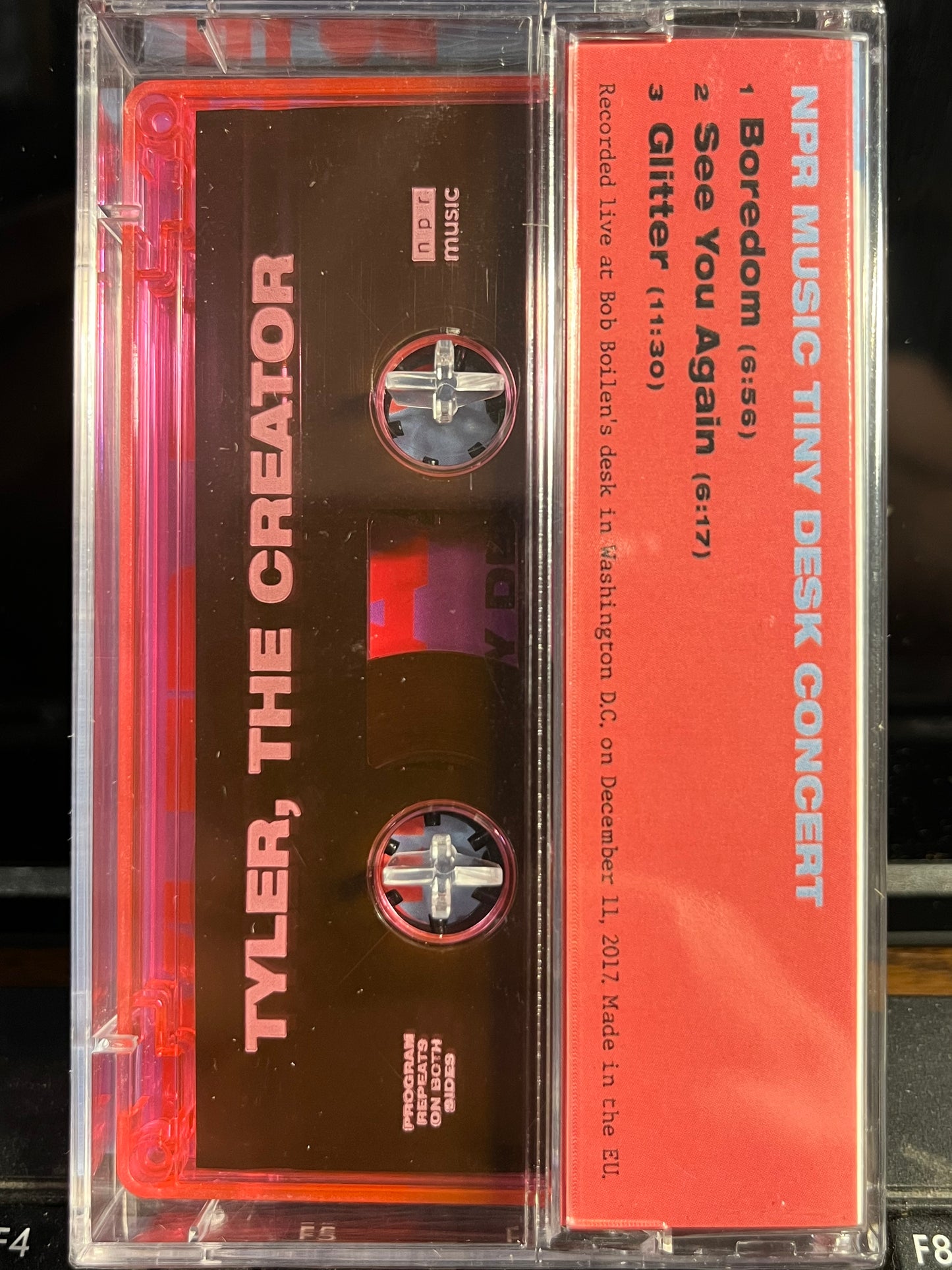NPR Music Tiny Desk Concert (CASSETTE - UNOFFICIAL) | Mint (M) Mint (M) - HIP HOP *SEALED*
