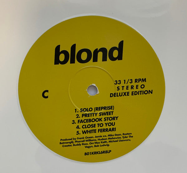 Blond (2xUNOFFICIAL VINYL) | - HIP HOP *SEALED*