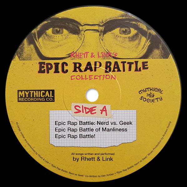 Rhett & Link's Epic Rap Battle Collection (VINYL) | Mint (M) Near Mint (NM or M-) - HIP HOP *SEALED*