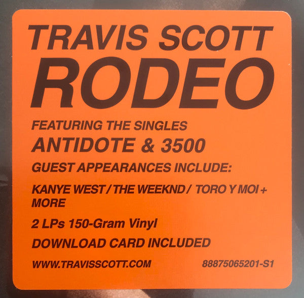Rodeo *DINGED*(2xVINYL) | Mint (M) Excellent+ (EX+) - HIP HOP *SEALED*
