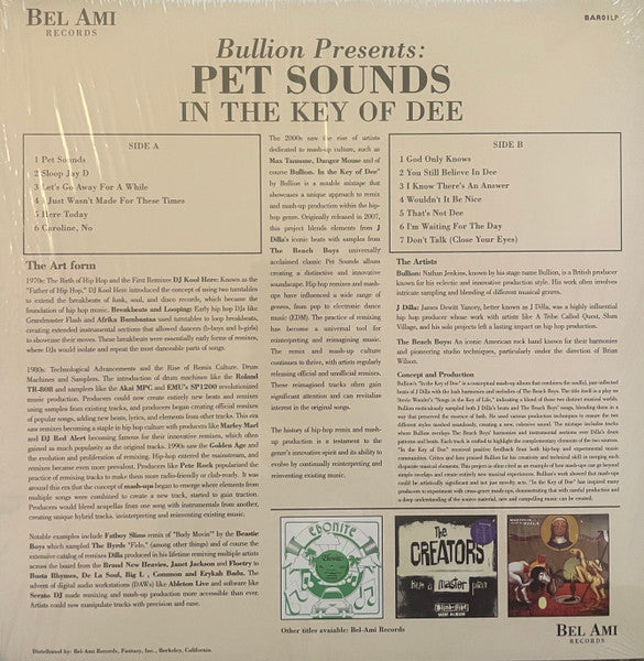 Pet Sounds: In The Key Of Dee | Mint (M) Mint (M) - HIP HOP *SEALED*