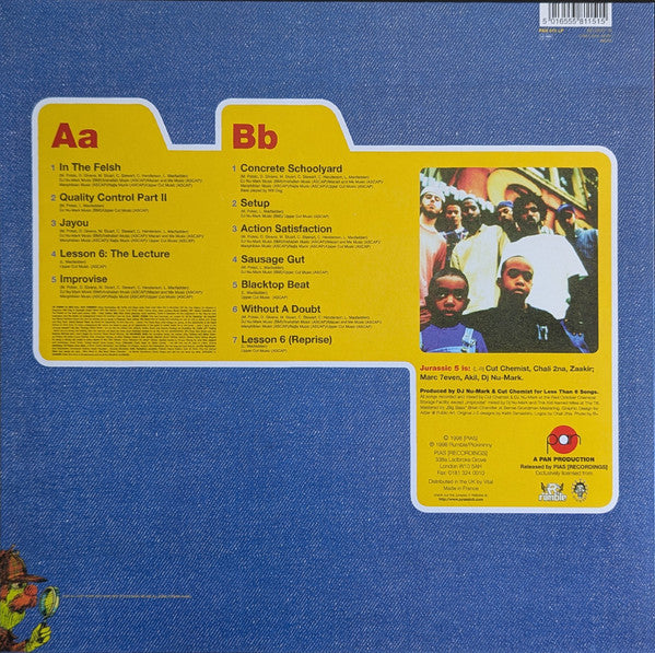 Jurassic 5 (UNOFFICIAL VINYL) | Mint (M) Near Mint (NM or M-) - HIP HOP *SEALED*