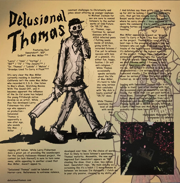 Delusional Thomas (VINYL - UNOFFICIAL) | Mint (M) Mint (M) - HIP HOP *SEALED*