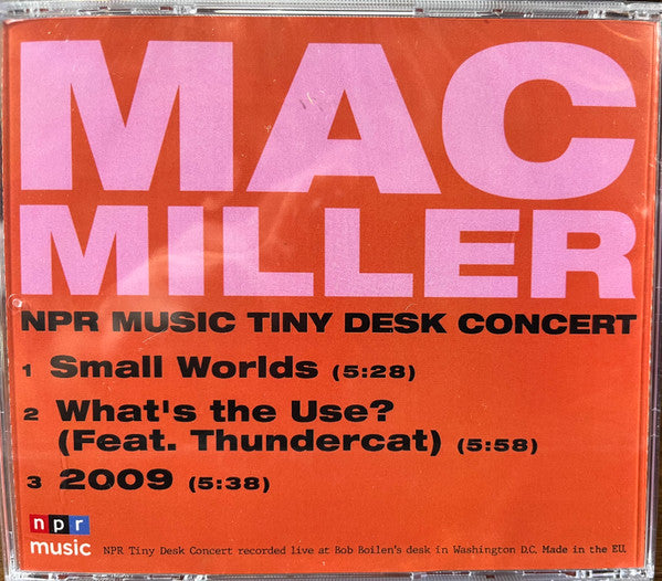 NPR Music Tiny Desk Concert (CD) | Mint (M) Mint (M) - HIP HOP *SEALED*