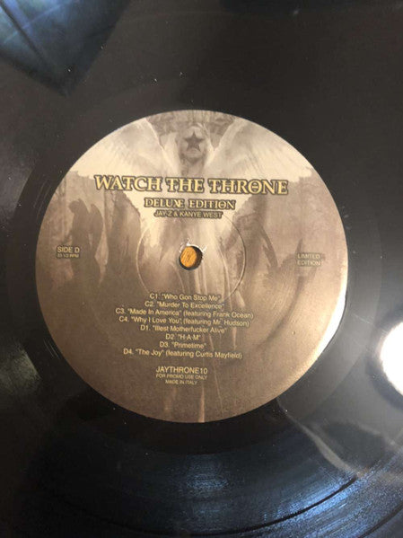 Jay-Z - Watch The Throne (PROMO 2xVINYL) | Mint (M) Mint (M) - HIP HOP *SEALED*