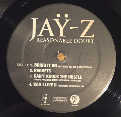 Reasonable Doubt (2xVINYL) | Mint (M) Mint (M) - HIP HOP *SEALED*