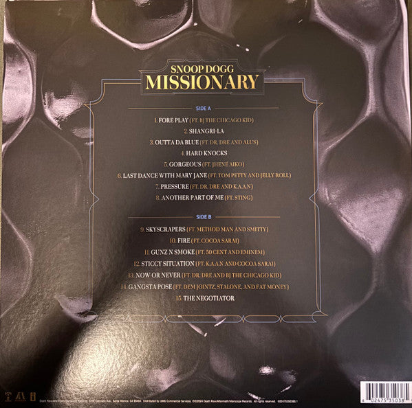 Missionary (VINYL) | Mint (M) Excellent+ (EX+) - HIP HOP *SEALED*