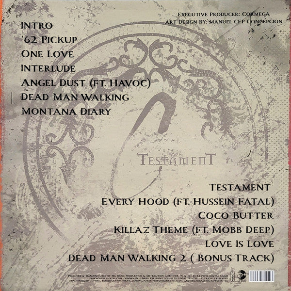 Testament (VINYL) | - HIP HOP *SEALED*