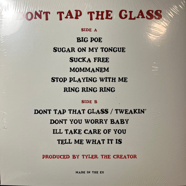 Don't Tap The Glass (UNOFFICIAL VINYL) | Mint (M) Mint (M) - HIP HOP *SEALED*