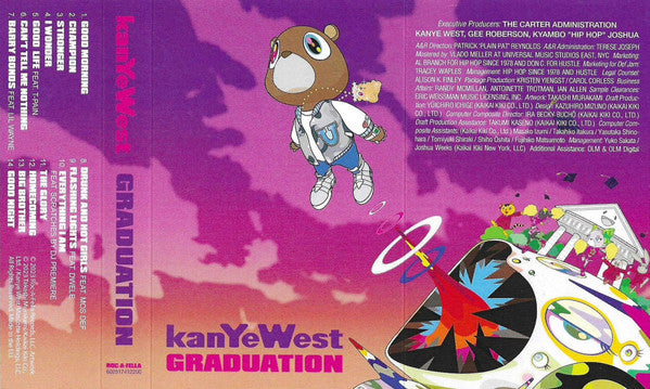Graduation (CASSETTE - UNOFFICIAL) | Mint (M) Mint (M) - HIP HOP *SEALED*