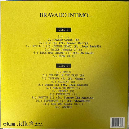 Jay IDK - Bravado Intimo... (2xVINYL) | Mint (M) Mint (M) - HIP HOP *SEALED*