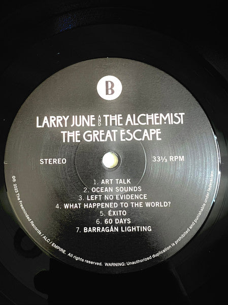 The Great Escape (VINYL) | Mint (M) Mint (M) - HIP HOP *SEALED*