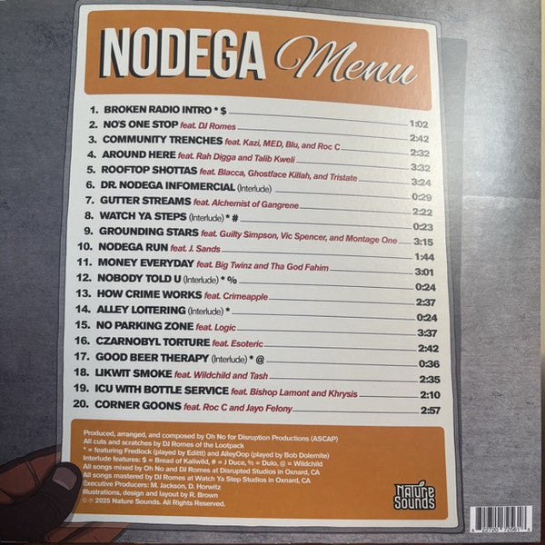 Nodega (VINYL) | - HIP HOP *SEALED*