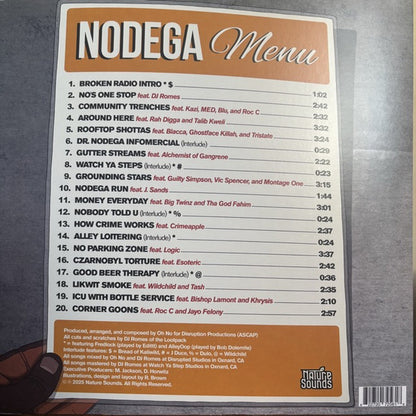 Nodega (VINYL) | - HIP HOP *SEALED*