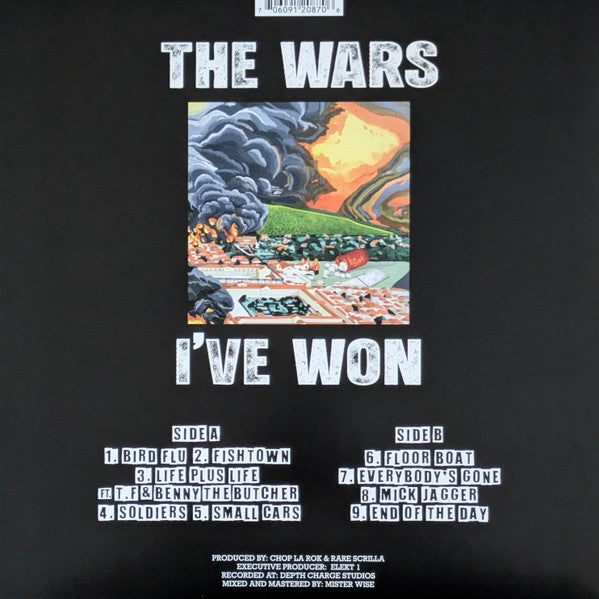 OT The Real - The Wars I've Won (NUMBERED COLOR VINYL LP OT The Real NXT115) | NEW - HIP HOP *SEALED*
