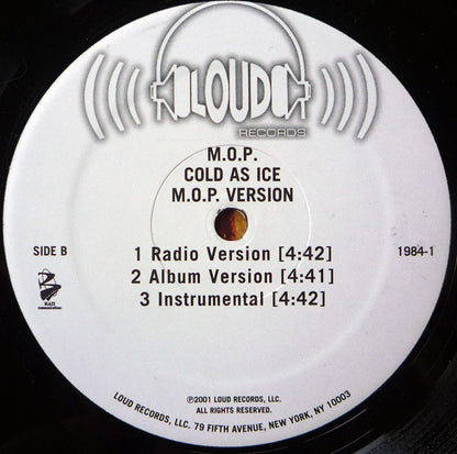 M.O.P. - Ante Up (Remix)(VINYL 12" LOUD 1984-1 2001) | Excellent+ (EX+) Near Mint (NM) - HIP HOP / USED *EXCELLENT+*