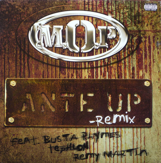M.O.P. - Ante Up (Remix)(VINYL 12" LOUD 1984-1 2001) | Excellent+ (EX+) Near Mint (NM) - HIP HOP / USED *EXCELLENT+*
