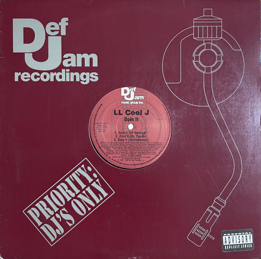 LL Cool J - Doin It | Excellent (EX) Near Mint (NM) - HIP HOP / USED *EXCELLENT+*