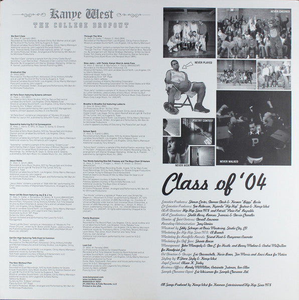 Kanye West - Through The Wire (VINYL 12" SINGLE ROC-A-FELLA B0001441-11 2003) | - HIP HOP / USED *EXCELLENT+*