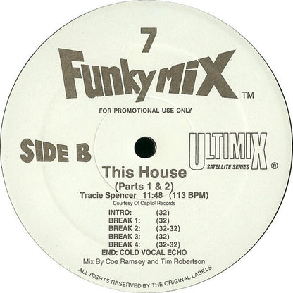 Various - Funkymix 7 *RECORD 1 ONLY* | Excellent (EX) Near Mint (NM) - HIP-HOP / USED *EXCELLENT*
