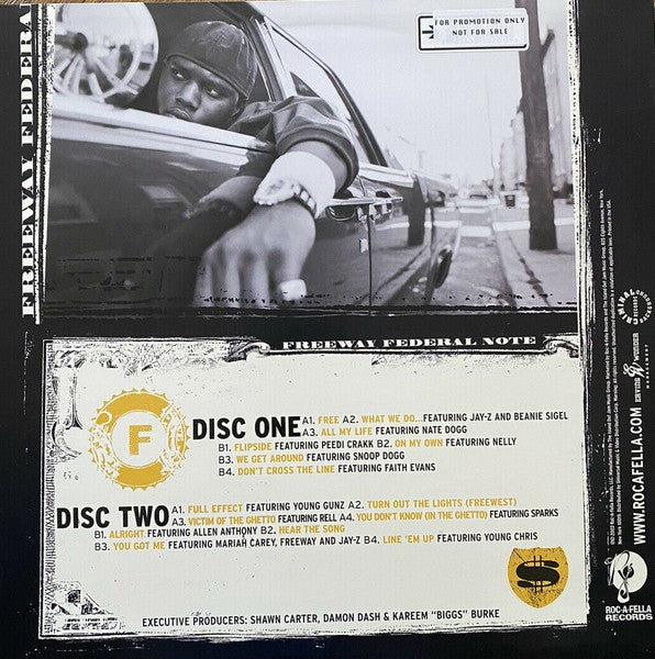 Freeway - Philadelphia Freeway (VINYL 2xLP CRIMINAL BACKGROUND 314 586 920-1 2003) | USED Excellent (EX) Excellent (EX) - HIP HOP / USED *EXCELLENT*