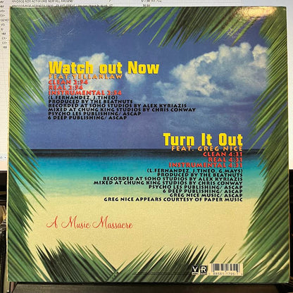 Watch Out Now (12" VINYL) | Excellent (EX) Near Mint (NM) - HIP HOP / USED *EXCELLENT*
