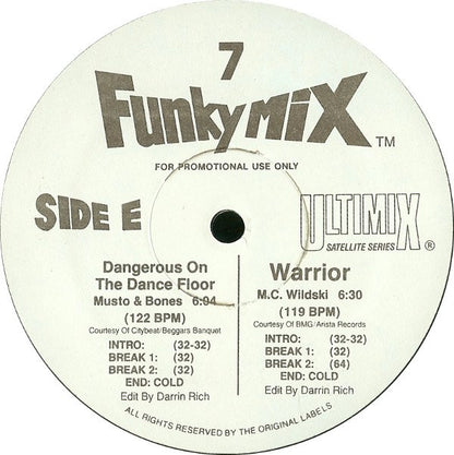 Various - Funkymix 7 *RECORD 1 ONLY* | Excellent (EX) Near Mint (NM) - HIP-HOP / USED *EXCELLENT*