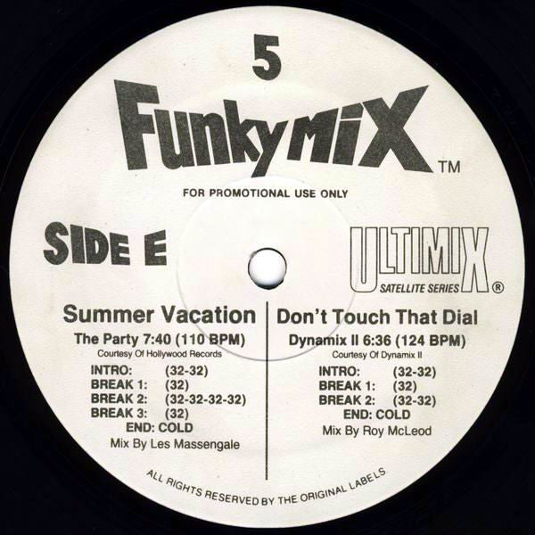 Various Funkymix 5 *RECORD 2 ONLY* 12" Excellent (EX) Near Mint (NM or M-)