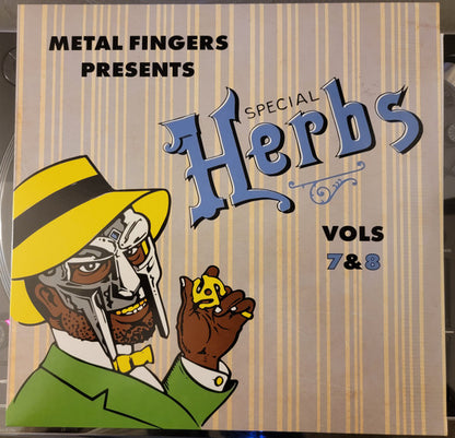 Metal Fingers - Special Herbs Vols 7 & 8 (VINYL 2xLP) | USED - HIP HOP / USED *EXCELLENT*