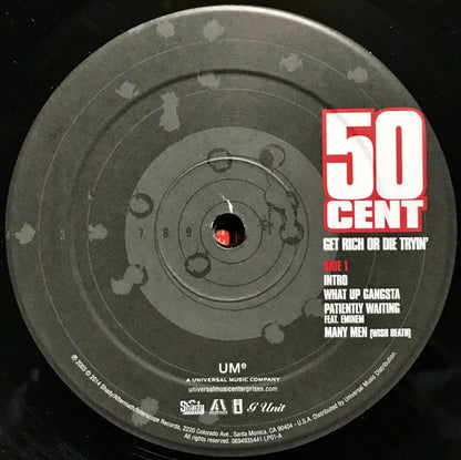 Get Rich Or Die Tryin' (2xVINYL) | Near Mint- (NM-) Near Mint (NM or M-) - HIP HOP / USED *NEAR MINT-*