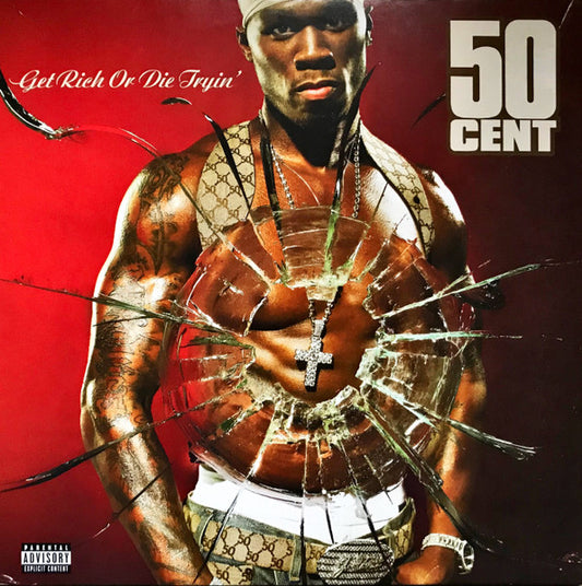 Get Rich Or Die Tryin' (2xVINYL) | Near Mint- (NM-) Near Mint (NM or M-) - HIP HOP / USED *NEAR MINT-*